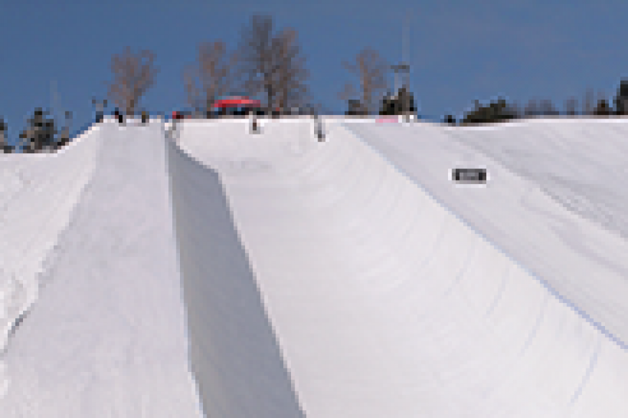 Seven Springs Boasts The Only 22′ Superpipe In The East